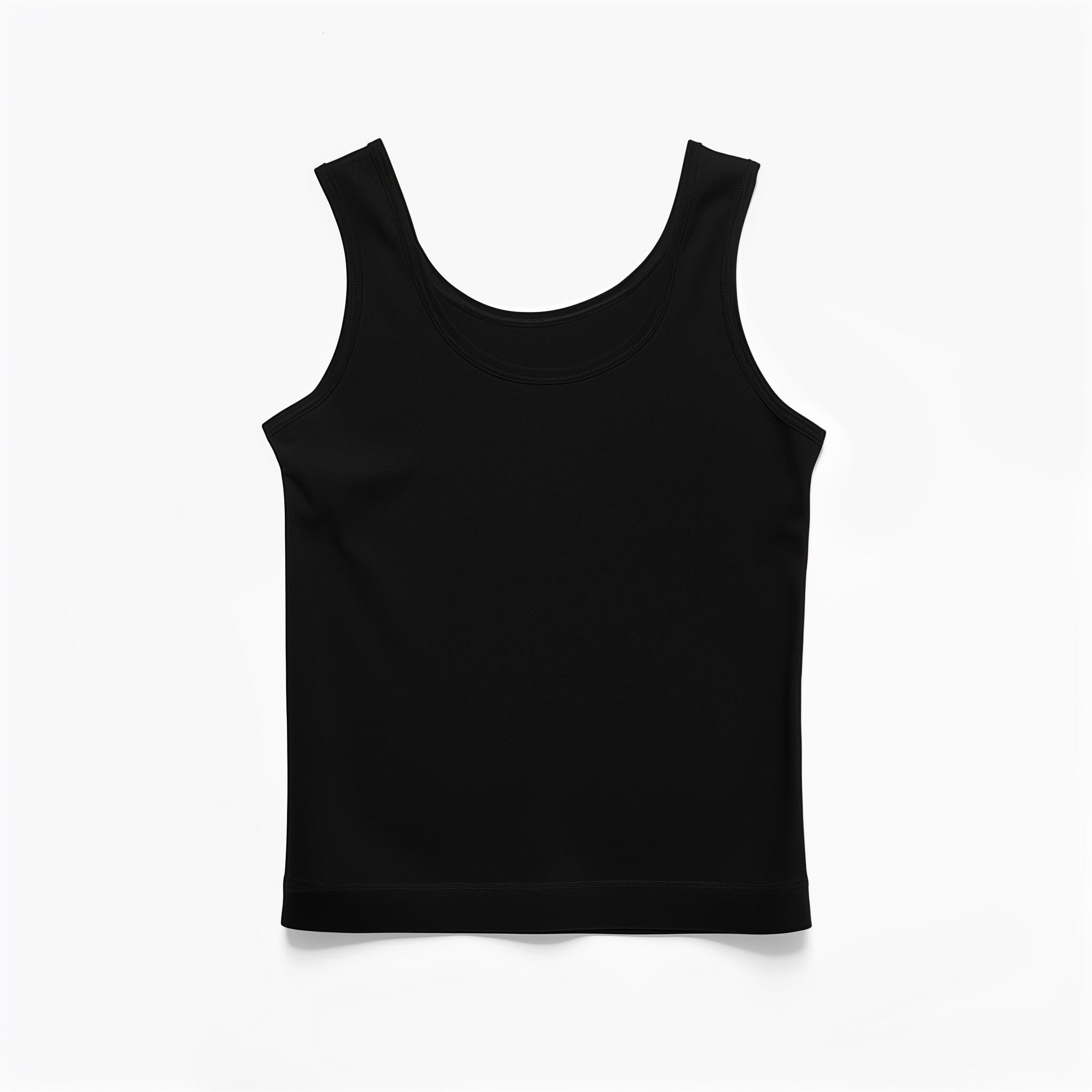 Black Essential Tank Top